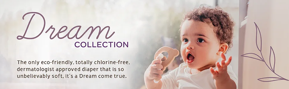 Bambo Nature Premium Eco-Friendly Baby Diapers (SIZES 1 TO 6 AVAILABLE), Size 4, 27 Count- Pack of 6 Size 4 (162 Count) 162 - Introducing the Dream Collection.