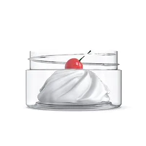2oz Plastic Container with Lids 50 Pack Bulk Clear 2 oz Container with lids Refillable Sugar Scrub small 4 ounce Oz Plastic Containers 4oz Jars with Lids for Cosmetics, Lotions, Body Butters, Slime - 4oz jar with lids
