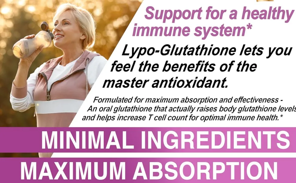 LypoSpheric Glutathione - 30 Packets  450 mg Glutathione Per Packet  Liposome Encapsulated for Improved Absorption  Professionally Formulated, 100% NonGMO - product information 7