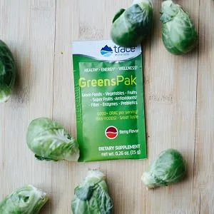Trace Minerals Research PGG02 - Greens Pak, 30 Packets (Berry) 0.26 Ounce (Pack of 30) - Trace Minerals GreensPak