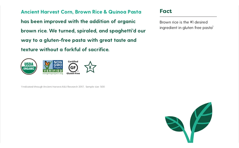 Ancient Harvest Organic Quinoa Pasta, Elbows, 8 Ounce (Pack of 12) Elbows 8 Ounce (Pack of 12) - product information 2
