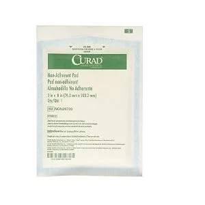 Medline Curad Sterile Non-Adherent Pad, 3x8 (Pack of 50) - product information 1
