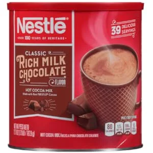 Nestle Hot Cocoa Mix, Rich Milk Chocolate (39 Servings), 27.7-Ounce Canisters (Pack of 3) - product information 2