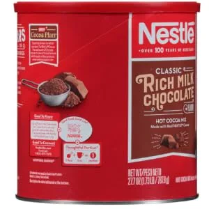 Nestle Hot Cocoa Mix, Rich Milk Chocolate (39 Servings), 27.7-Ounce Canisters (Pack of 3) - product information 4
