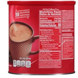 Nestle Hot Cocoa Mix, Rich Milk Chocolate (39 Servings), 27.7-Ounce Canisters (Pack of 3) - product information 5