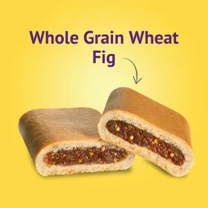 Newtons Soft & Fruit Chewy Fig Cookies, 4 Trays of 12 Packs (2 Cookies Per Pack) 2 Ounce (Pack of 48) - image