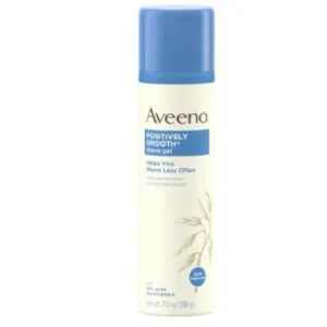 Aveeno Positively Smooth Moisturizing Shave Gel, 7 Oz (1 Pack of two items) - product information 2