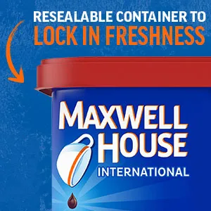 Maxwell House International Cafe Iced Hazelnut Latte Instant Coffee (3.42 oz Boxes, Pack of 8) - unspecified
