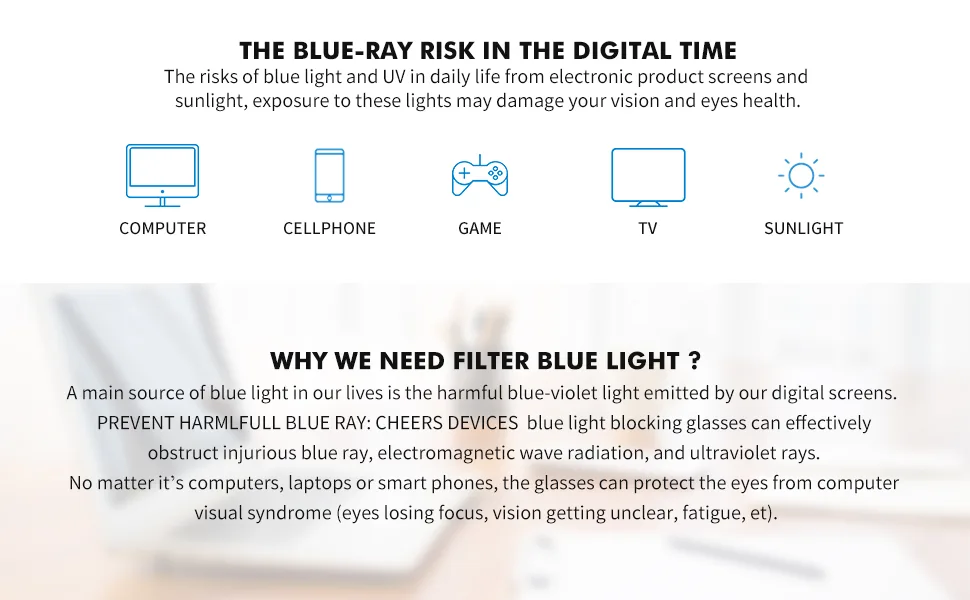 CHEERS DEVICES 5 Pack Reading Glasses Blue Light Blocking Glasses, Computer Readers for Women Men Anti Glare Eyeglasses 5 Pack Mix Color 52 Millimeters 2.5 x - blue light blocking eyewear frames