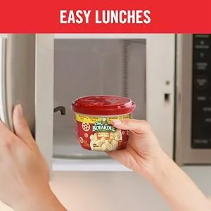 Chef Boyardee Mini Spaghetti Rings & Meatballs, 7.5 Oz. Microwavable Bowls (Pack of 12) - Easy Lunch Box Ideas – Chef Boyardee