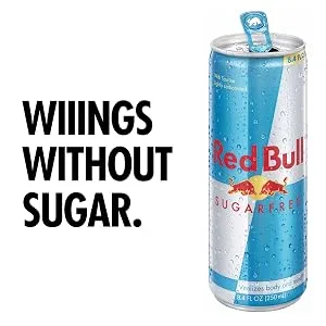 Red Bull Energy Drink, Sugar Free, 12 Fl Oz (24 Pack) Energy Drink Sugar Free 12 Fl Oz (Pack of 24) - product information 2