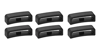 28mm Width Band Keeper Compatible with Garmin Vivoactive HR/Forerunner 910XT Fastener Loops Replacement Band Holder Compatible with Fitbit Surge Bands, 6 Pack. - product information 5