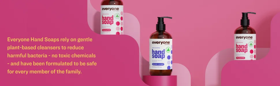 Everyone Hand Soap: Meyer Lemon and Mandarin, 12.75 Ounce, 3 Count Meyer Lemon and Mandarin 12.75 Fl Oz (Pack of 3) - product information 6
