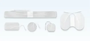 Syrtenty TENS Unit Replacement Pads - Pack of 4 Electrode Squares for Muscle Stimulation & Therapy - 1.5" x 13" Stimulator Pad Set 4 1.5"x13" - Why do we love what we do