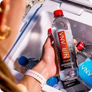 Nirvana Select Premium Natural Spring Water Infused With Electrolytes for Maximum Hydration - 0.5L bottle (12 Pack) - Nirvana Select - Pure Hydration