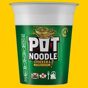Pot Noodle Chicken and Mushroom 90 g (Pack of 12) - product information 2