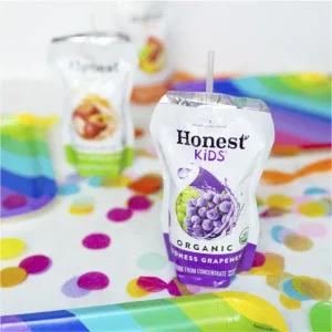 Honest Kids Super Fruit Punch Organic Fruit Juice Drink, 6.75 Fl Oz, 32 Pack - unspecified