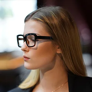 Eyekepper 4 Pack Ladies Reading Glasses - Oversized Square Design Reader Eyeglasses for Women 4 Pairs Mix 1.5 x - oversize reading glasses for women