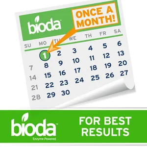 Bioda Septic System Saver, Professional Strength, 6-Pack, 6-Month Supply - Bioda, Septic, Saver