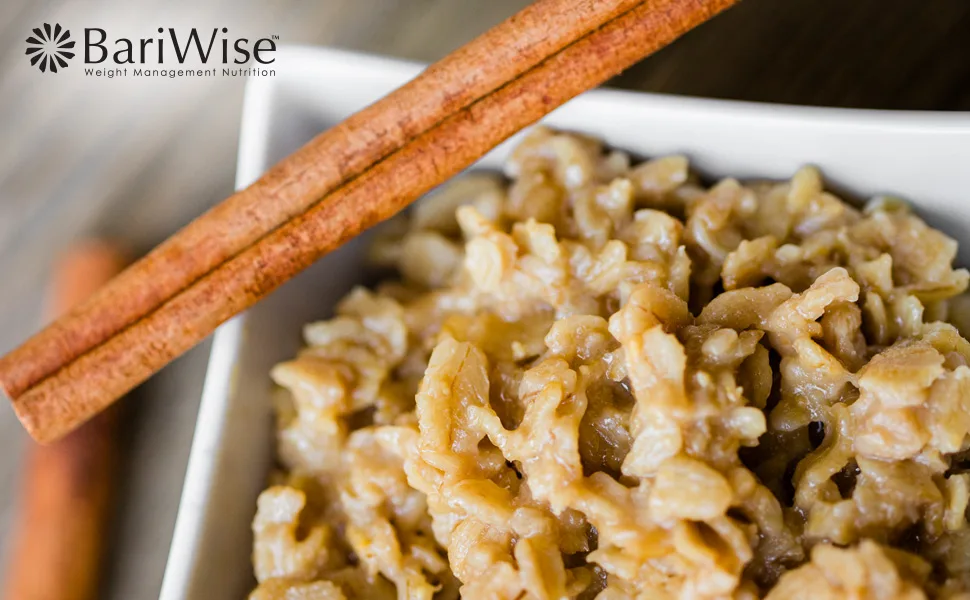 BariWise Protein Oatmeal, Maple & Brown Sugar - 6g Net Carbs, 100 Calories, 1g Fat (7ct) Maple & Brown Sugar 1 Count (Pack of 7) - BariWise High Protein Oatmeal Breakfast Instant Oatmeal
