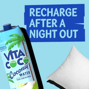 Vita Coco Coconut Water Original, 202.8 Fl Oz(Pack of 6) - vita coco