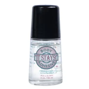 It Stays Roll-On Body Adhesive, 2 fl oz - (3 Pack) Body Glue - Itstays