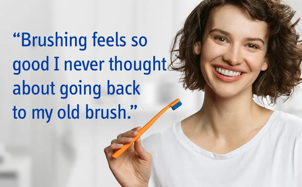 Curaprox CS 5460 Ultra-Soft Toothbrush (3 Pack) 1 - Curaprox CS 5460 - Brushing feels so good