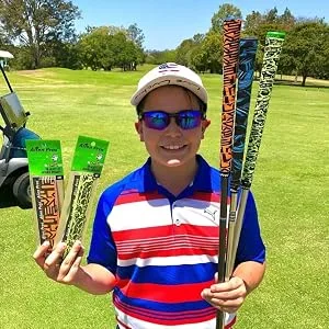 Alien Pros Golf Grip Wrapping Tapes - Innovative Golf Club Grip Solution - Enjoy a Fresh New Grip Feel in Less Than 1 Minute 3-Pack Skull - alien pros golf grip