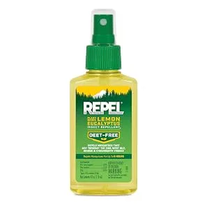 Repel Plant-Based Lemon Eucalyptus Insect Repellent 4 Ounces, Repels Mosquitoes Up To 6 Hours, 6-Pack - deet free