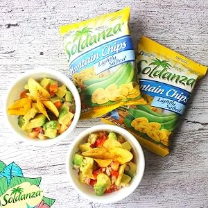 Soldanza Yuca/Cassava Chips, 1.59 Oz (Pack of 24) - soldanza