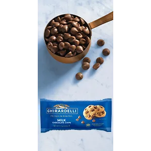 GHIRARDELLI 60% Cacao Bittersweet Chocolate Premium Baking Chips, 20 OZ Bag - image