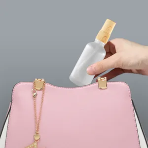 Portable Travel Spray Bottles, 4 Pack Empty Glass Spray Bottle for Essential Oils, Small Fine Mist Body Spray Bottles with Sprayer (50ml) 50ml-Clear - product information 6