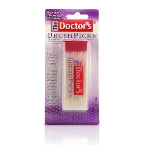 The Doctor's BrushPicks Interdental Toothpicks, Helps Fight Gingivitis, 275 Count, Pack of 4 - product information 2