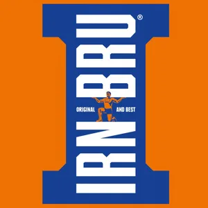 IRN-BRU From AG Barr The Original and Best Sparkling Flavored Soft Drink | A Scottish Favorite | 16.9 Fluid Ounce (Pack of 12) - Irn bru Logo