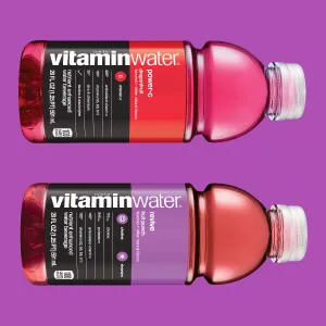 VitaminWater Flavored Water | 4 Flavor Variety Pack - Nutrient Enhanced Water w/ Vitamins, Antioxidants, Electrolytes | 20 Fl Oz (Pack of 12) - unspecified