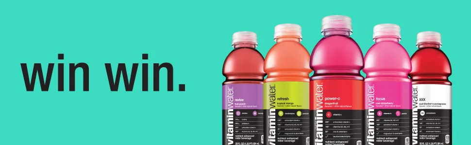 VitaminWater Flavored Water | 4 Flavor Variety Pack - Nutrient Enhanced Water w/ Vitamins, Antioxidants, Electrolytes | 20 Fl Oz (Pack of 12) - unspecified
