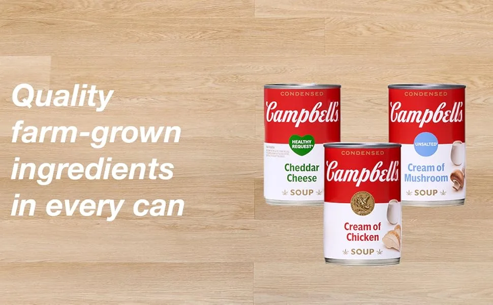 Campbell's Condensed Beef Consomm, 10.5 Ounce Can (Pack of 12) - New Campbells soup can