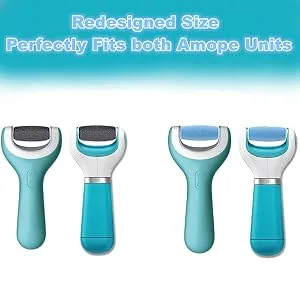 11 Pack Include 7 Extra Coarse & 4 Regular Coarse Replacement Roller Refill Heads Compatible with Amope Pedi Electronic Foot File - product information 6