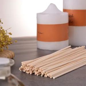 HOSSIAN Reed Diffuser Sticks - Reed diffusers-Reed Sticks -Diffuser Glass Bottles-Diffuser Refills- Natural Rattan Wood Replacement for Aroma Fragrance (7"*3mm Primary Color) 7 Inch (Pack of 100) - Aroma diffuser