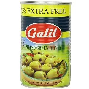 Galil Green Pitted Olive + 20% Extra Value Size, 24 Fl Oz (Pack of 6) - product information 1