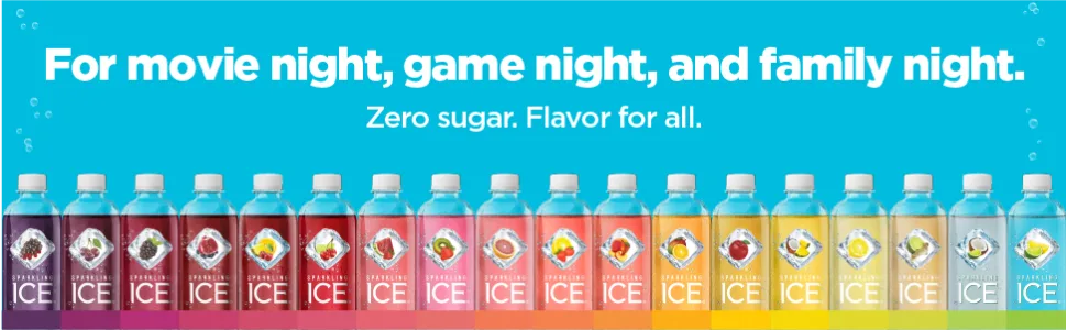 Sparkling ICE, Black Raspberry Sparkling Water, Zero Sugar Flavored Water, with Vitamins and Antioxidants, Low Calorie Beverage, 17 fl oz Bottles (Pack of 12) - image