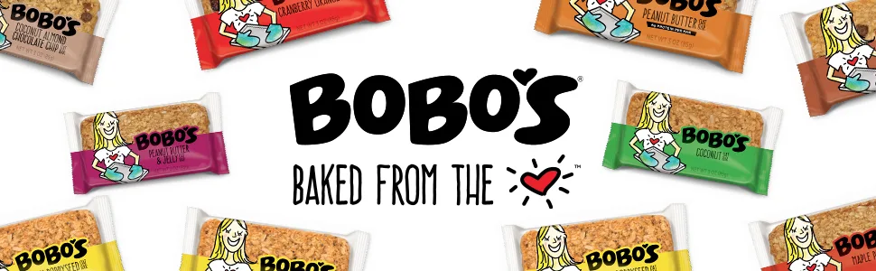 Bobo's Oat Bars, Variety Sampler Flavors, 3 oz Bar (6 Pack), Gluten Free Whole Grain Snack and Breakfast Bar - Bobo