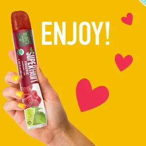 DeeBee's Organics Tropical SuperFruit Freezie, 100% Real Fruit Freezer Pops, No Added Sugar (Pack of 30) - Enjoy