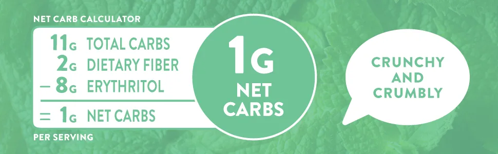 HighKey Mint Chocolate Cookies - 3 Pack - chocolate sugar free chocolate keto candy sugar free candy sweet snacks for weight loss pastry