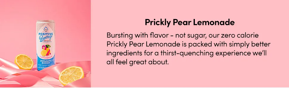 Positive Beverage IMMUNITY BOOST Perfectly Peach | 12-oz Can, Pack of 12 | Zero Calorie, Electrolyte Water, Vitamins and Calcium - positive