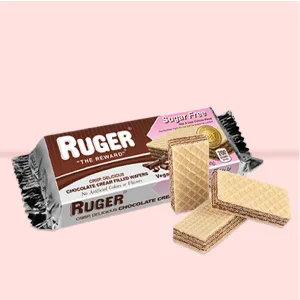 RUGER Sugar Free Chocolate Wafers 1.6 Ounce (Pack of 12) - Ruger