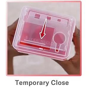 Sharps Container for Home Use and Professional 1 Quart (3-Pack) by Alcedo | Biohazard Needle and Syringe Disposal | Small Portable Container for Travel 1 Quart 3 - Temporary close