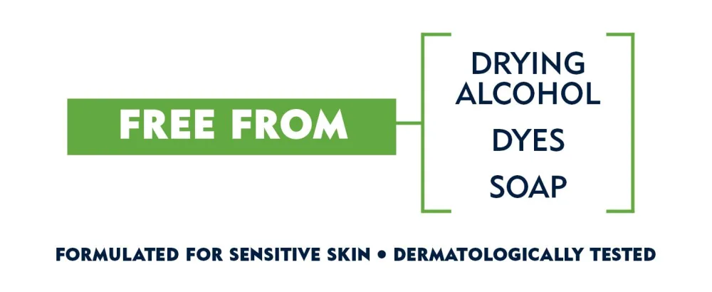 NIVEA MEN Sensitive Body Wash with Bamboo Extract, 3 Pack of 16.9 Fl Oz Bottles - free from drying alcohols, dyes and soap - formulated for sensitive skin