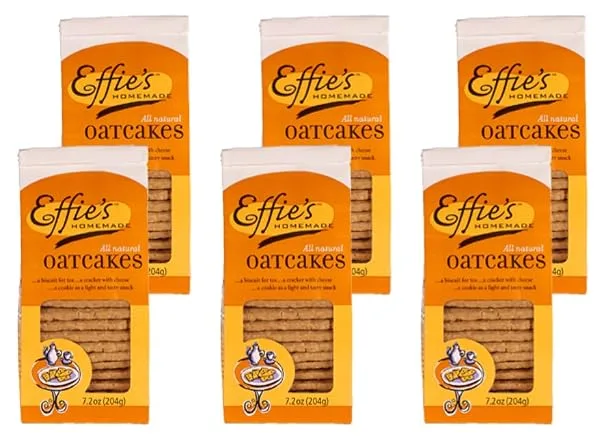 Effie's Oatcakes (6 Pack), Effie's Homemade - product information 1