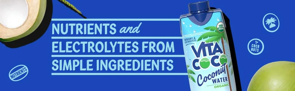 Vita Coco Coconut Water, Pure Organic | Refreshing Coconut Taste | Natural Electrolytes | Vital Nutrients | 11.1 Oz (Pack Of 12) - product information 10